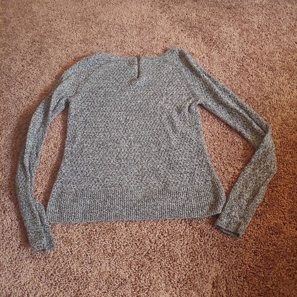 American eagle Heathered gray crew neck sweater - Picture 5 of 5